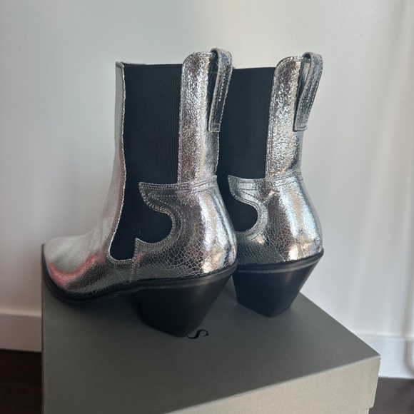 NEW Allsaints leather boots - Picture 3 of 7